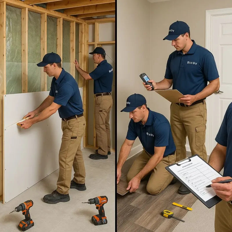Repairs and Reconstruction process in Farmington, NH